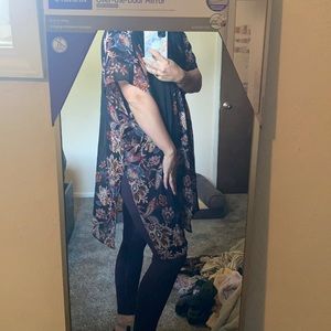 Maurices Black Kimono